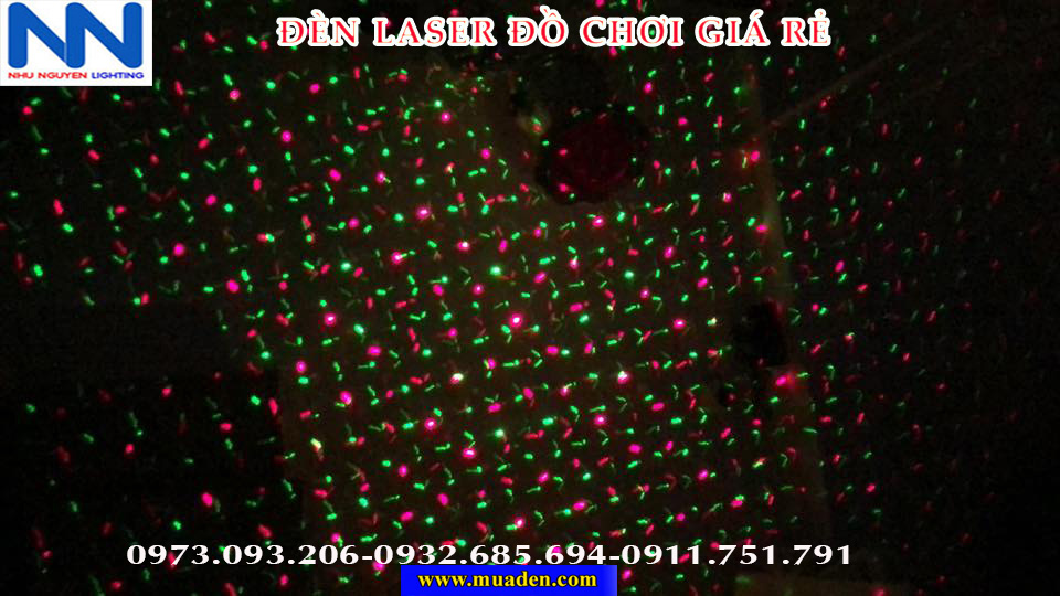 đèn trang trí laser star shower
