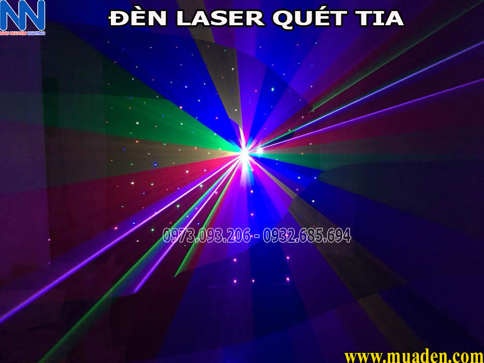 đèn tia laser vũ trường 