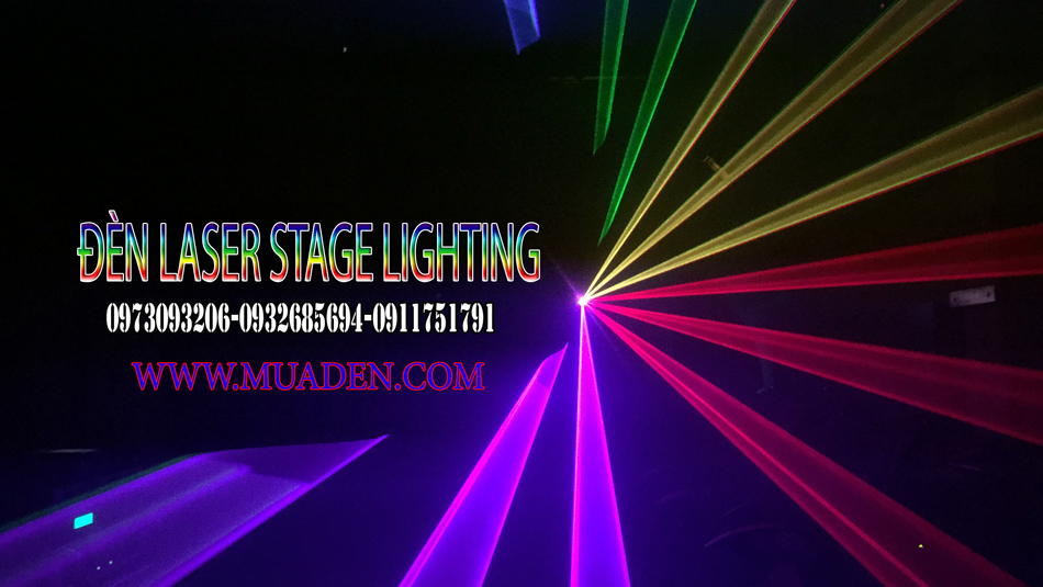 đèn laser stage lighting karaoke phong bay
