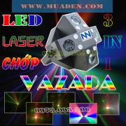 Đèn led Vazada 3 hiệu ứng kết hợp độc đáo 