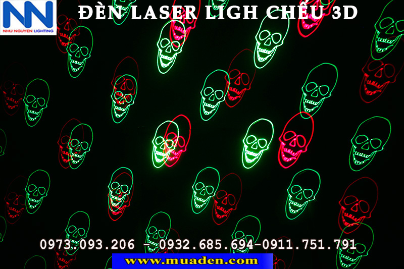 đèn laser light chiếu 3d