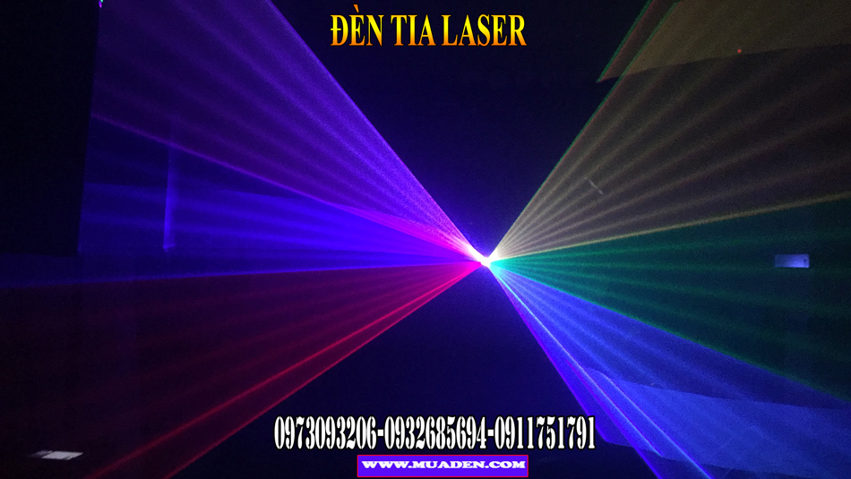 đèn chiếu tia laser 