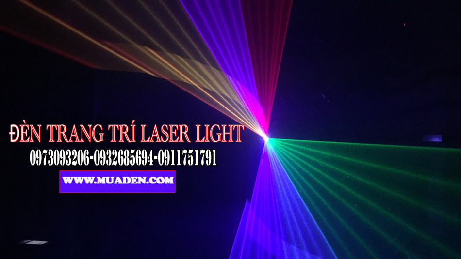 đèn trang trí laser light 