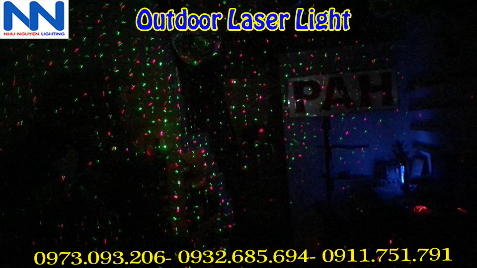 đèn laser trang trí star shower