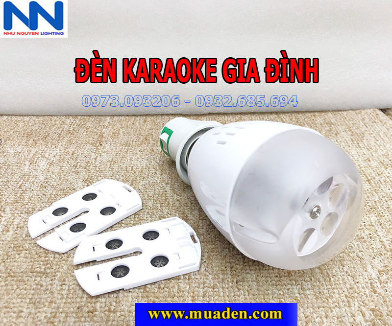 đèn karaoke gia đình