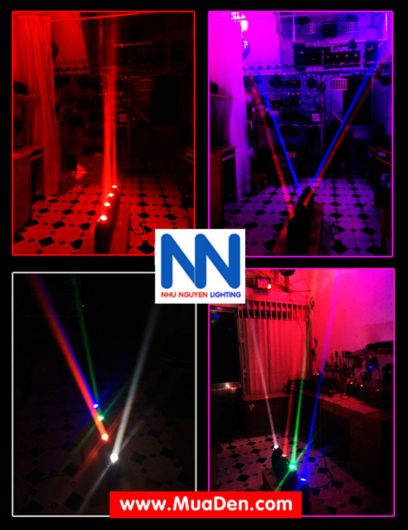 Layout thiết kế moving led fourbeam full color