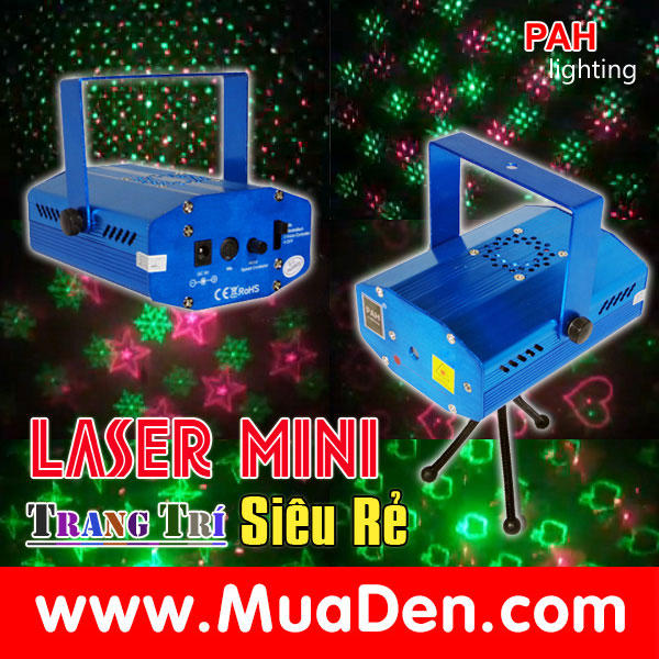 Đèn Laser mini chiếu hình giá rẻ cho phòng karaoke gia đình 