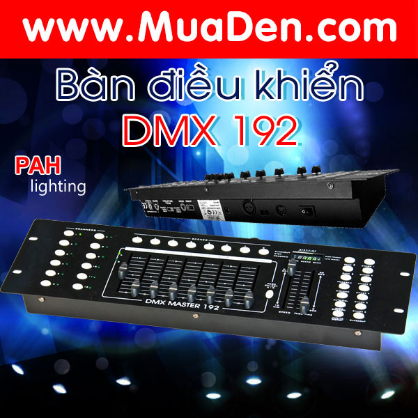 Bàn điều khiển đèn sân khấu DMX 512