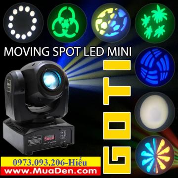 Đèn Moving Sport Led Mini 10w Giá Rẻ