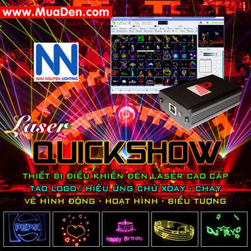 Nhà phân phối Phần mềm điều khiển Laser QuickShow chuyên nghiệp, giá rẻ