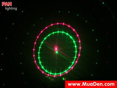 Máy chiếu laser mini tạo vòng xoay độc đáo  1